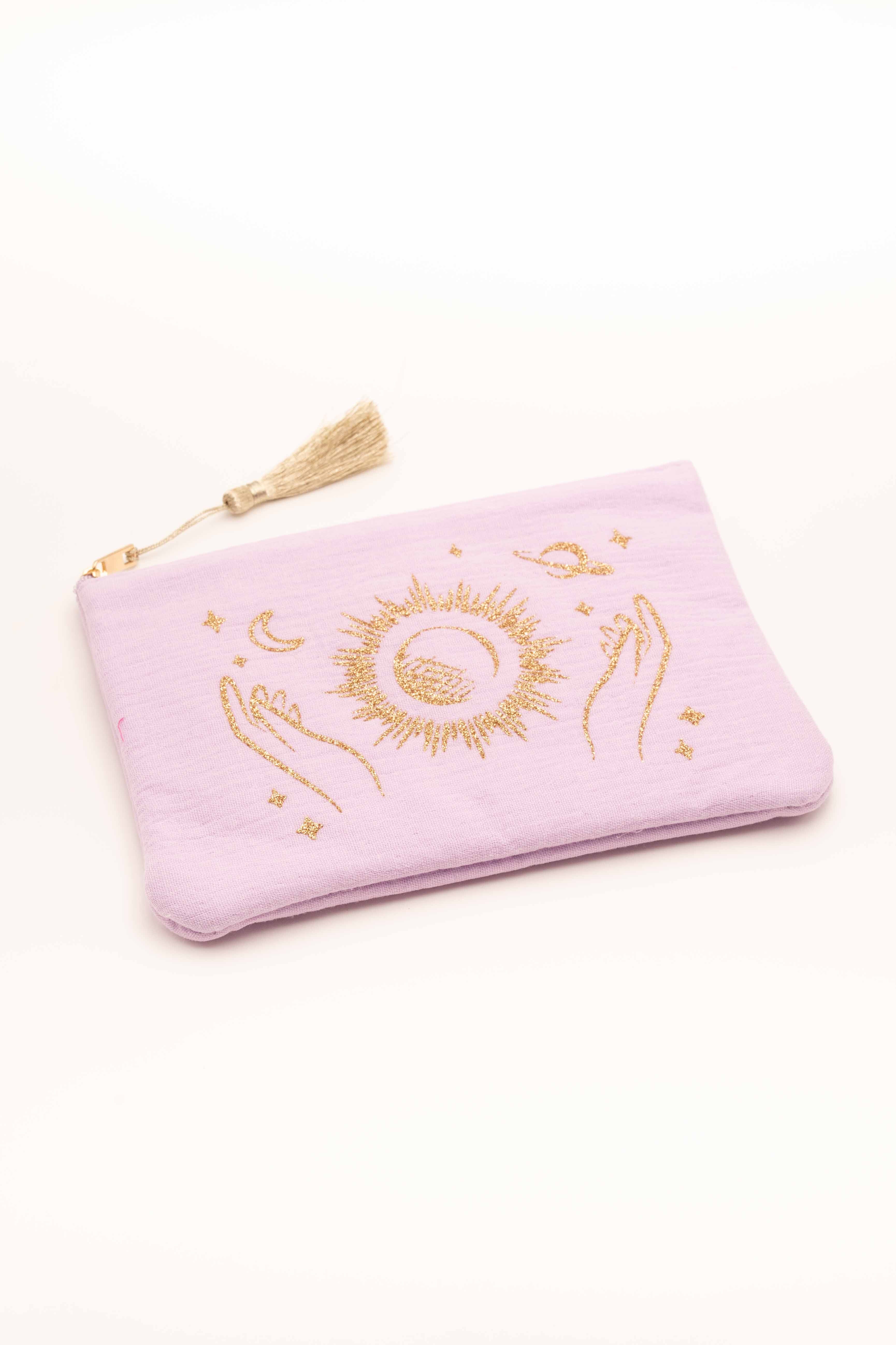 Pochette Bohm Paris - Spiriliss Pochette Bohm Paris Violet textile