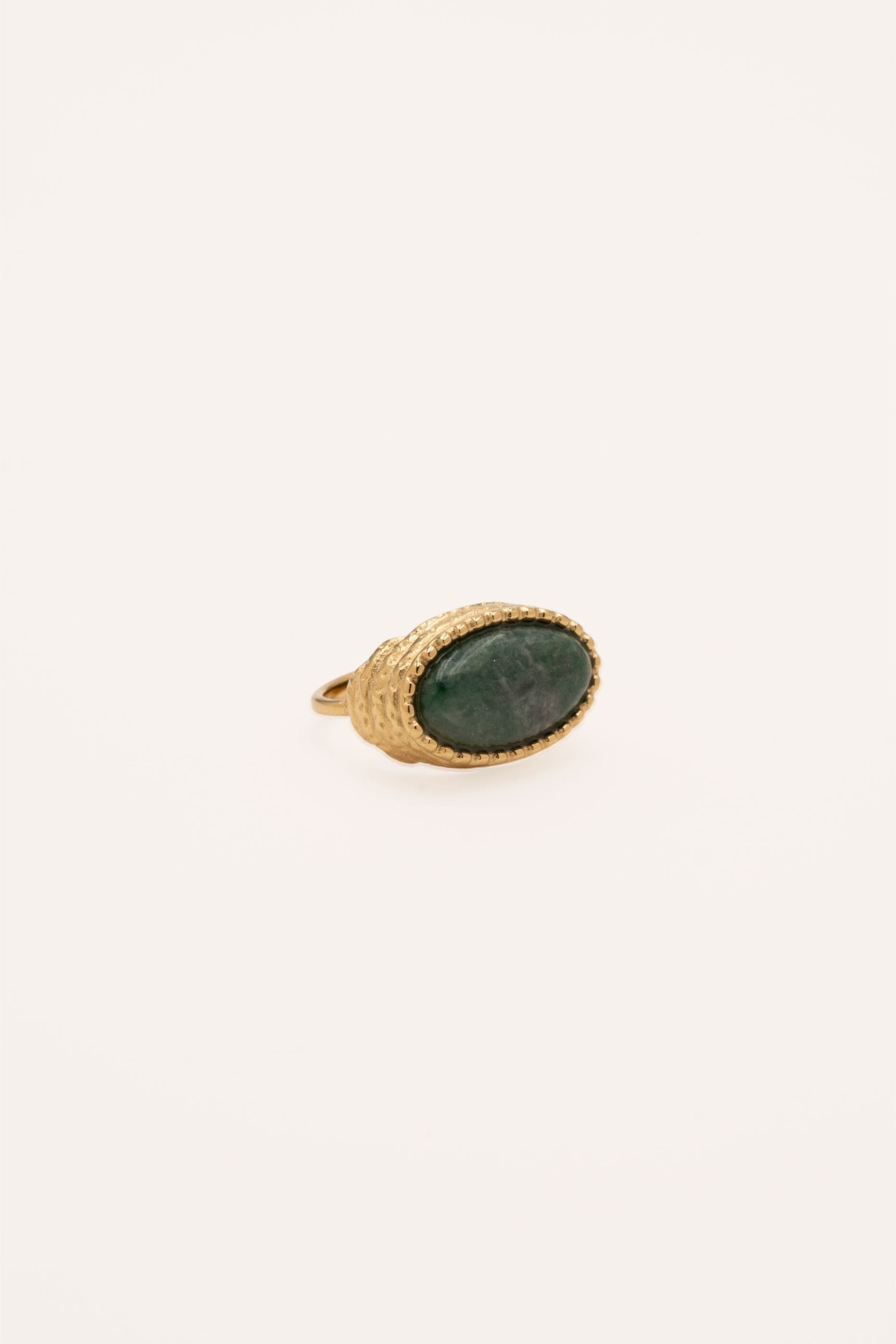 Bague Bohm Paris - Venise Bagues Fines Bohm Paris Jaspe vert 