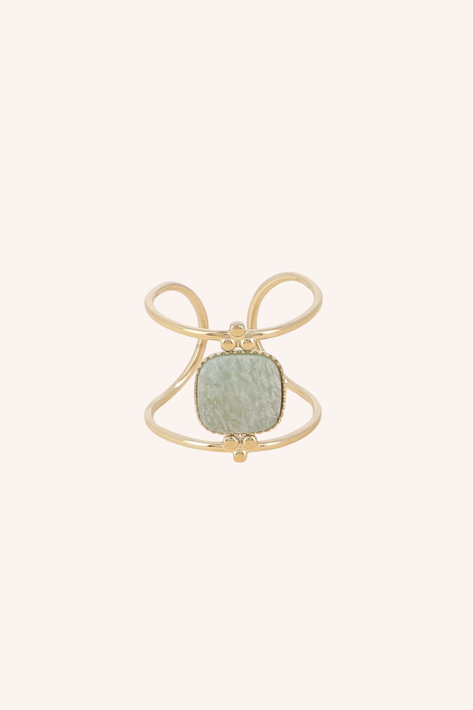 Bague Bohm Paris - Angelia Bagues Bohm Paris Amazonite 