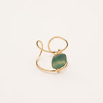 Bague Bohm Paris - Angelia Bagues Bohm Paris Jaspe vert 