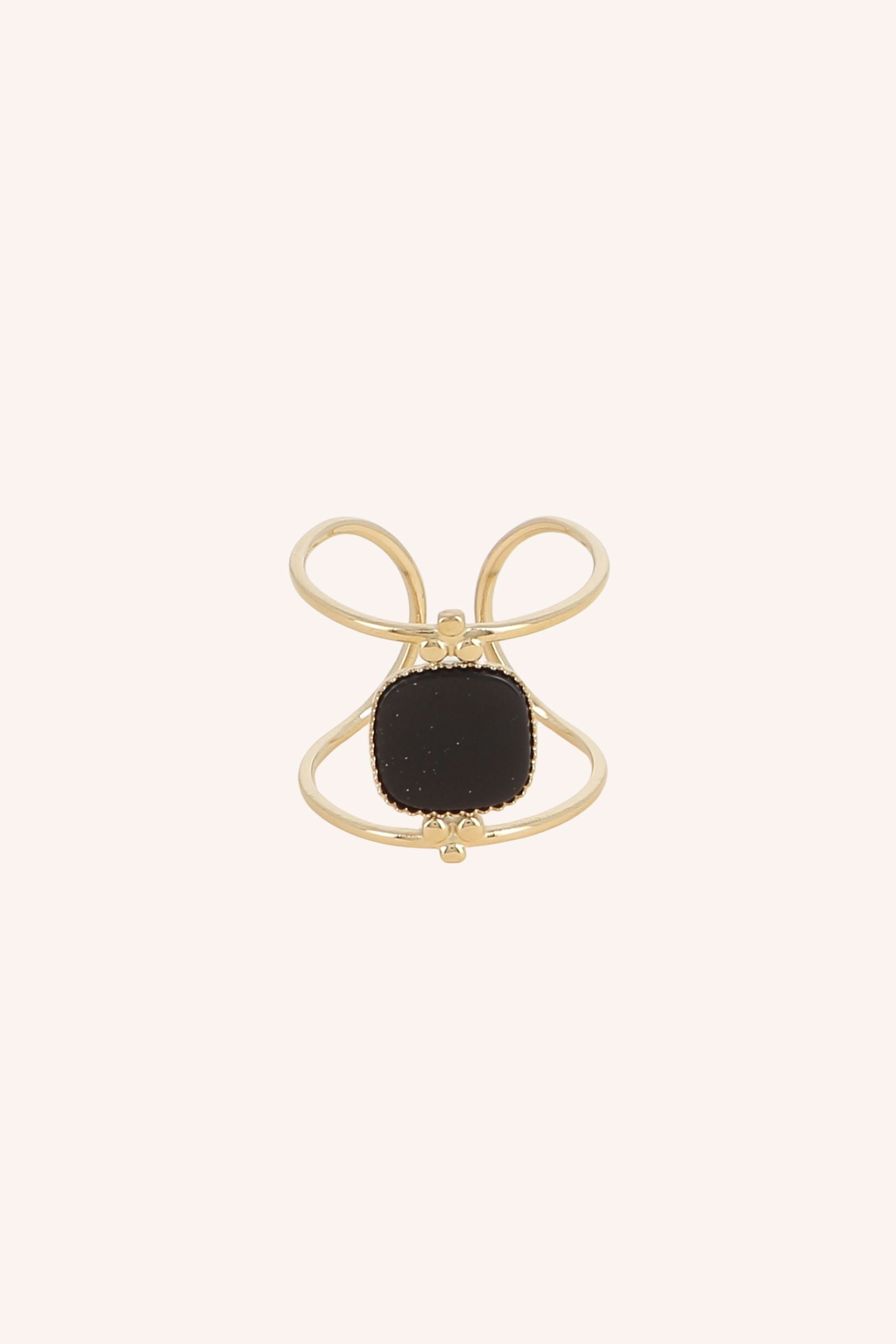 Bague Bohm Paris - Angelia Bagues Bohm Paris Onyx 