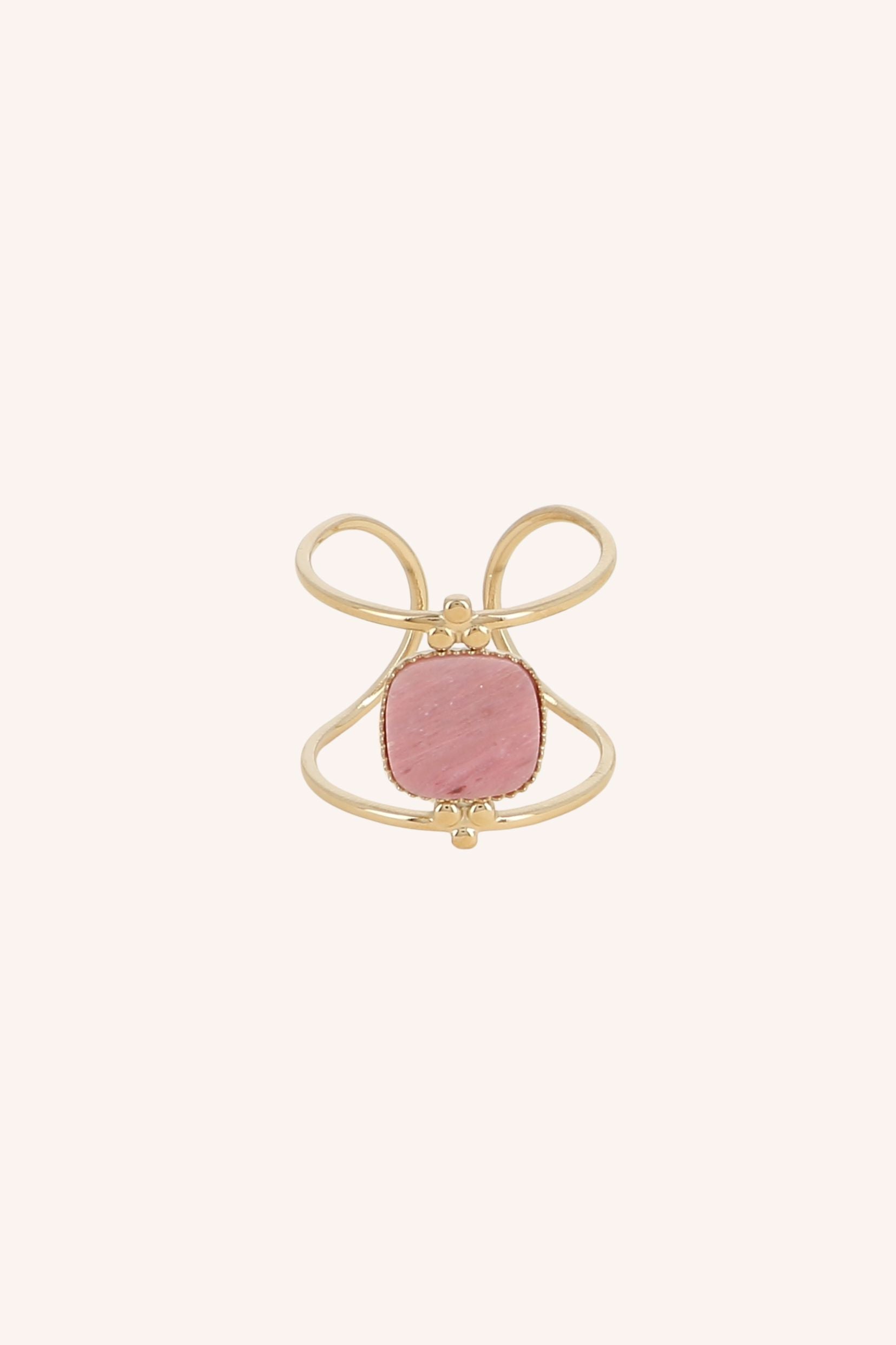 Bague Bohm Paris - Angelia Bagues Bohm Paris Rhodonite 