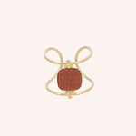 Bague Bohm Paris - Angelia Bagues Bohm Paris Sable or 