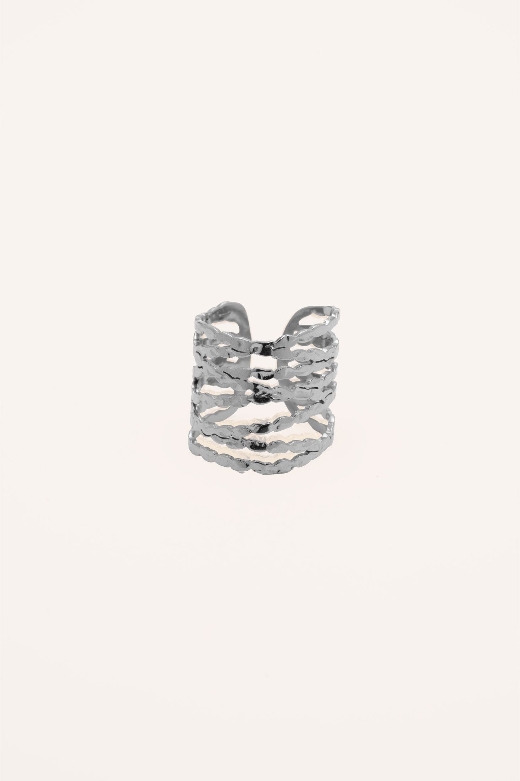 Bague Bohm Paris - Aubrelis Bagues Épaisses Bohm Paris Argenté 