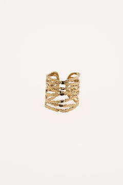 Bague Bohm Paris - Aubrelis Bagues Épaisses Bohm Paris Doré 