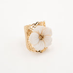 Bague Bohm Paris - Blandina Bagues Bohm Paris Nacre blanche 