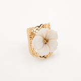 Bague Bohm Paris - Blandina Bagues Bohm Paris Nacre blanche 