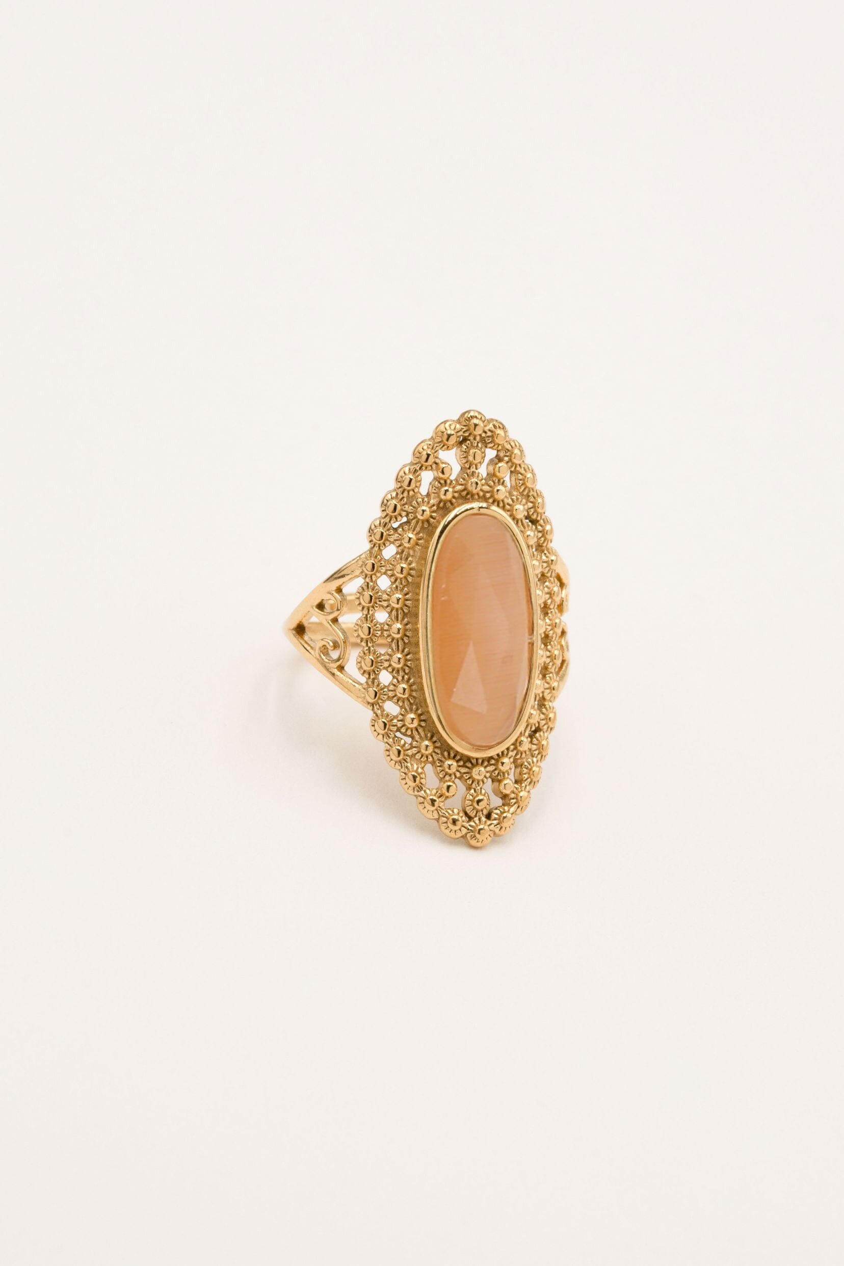 Bague Bohm Paris - Clairia Bagues Bohm Paris Orange oeil de chat 