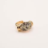 Bague Bohm Paris - Claryssia Bagues Bohm Paris Jaspe dalmatien 
