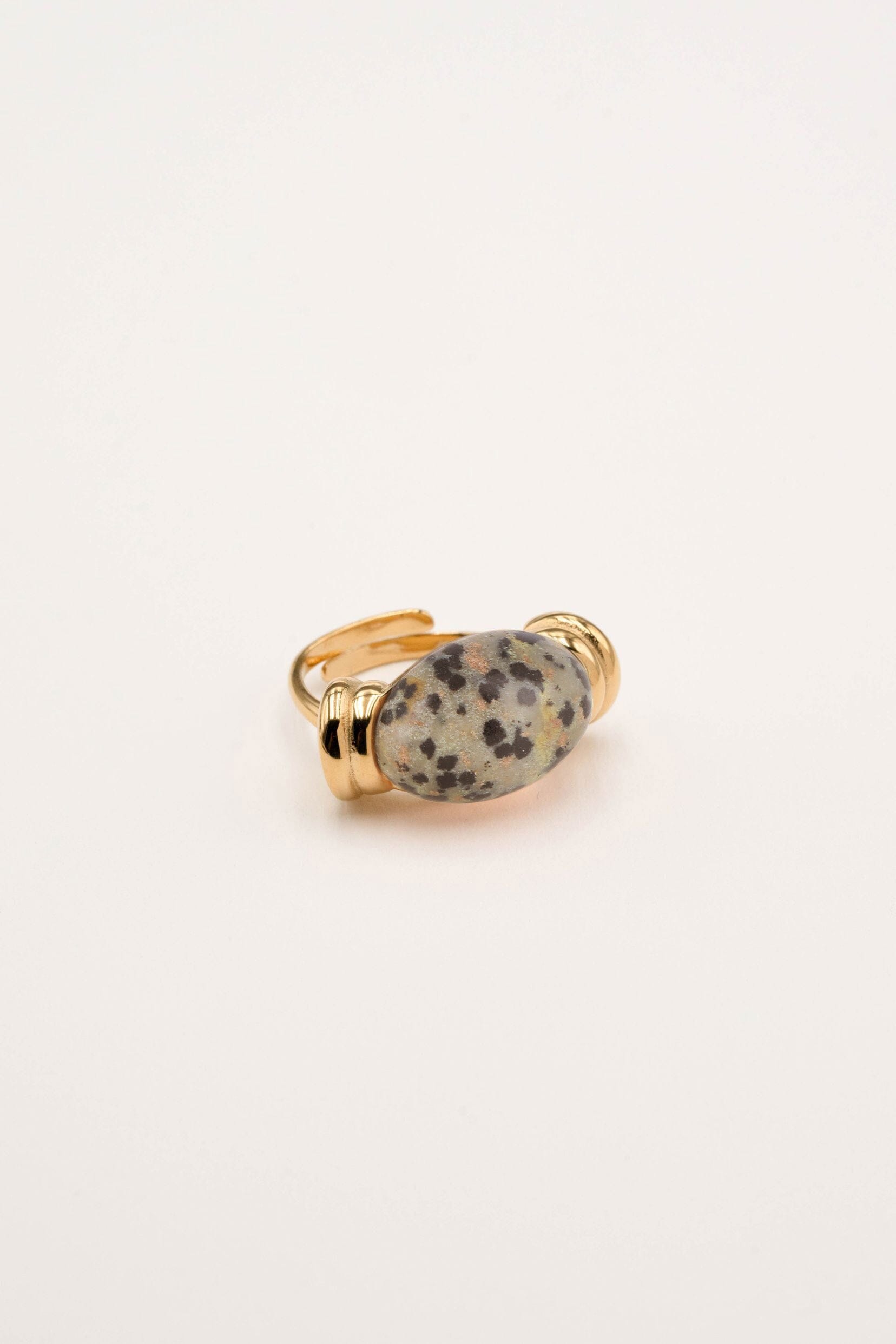 Bague Bohm Paris - Claryssia Bagues Bohm Paris Jaspe dalmatien 