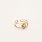 Bague Bohm Paris - Cleo Bagues Bohm Paris Jaspe dalmatien 