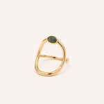 Bague Bohm Paris - Diania Bague Épaisses Bohm Paris Jaspe vert 