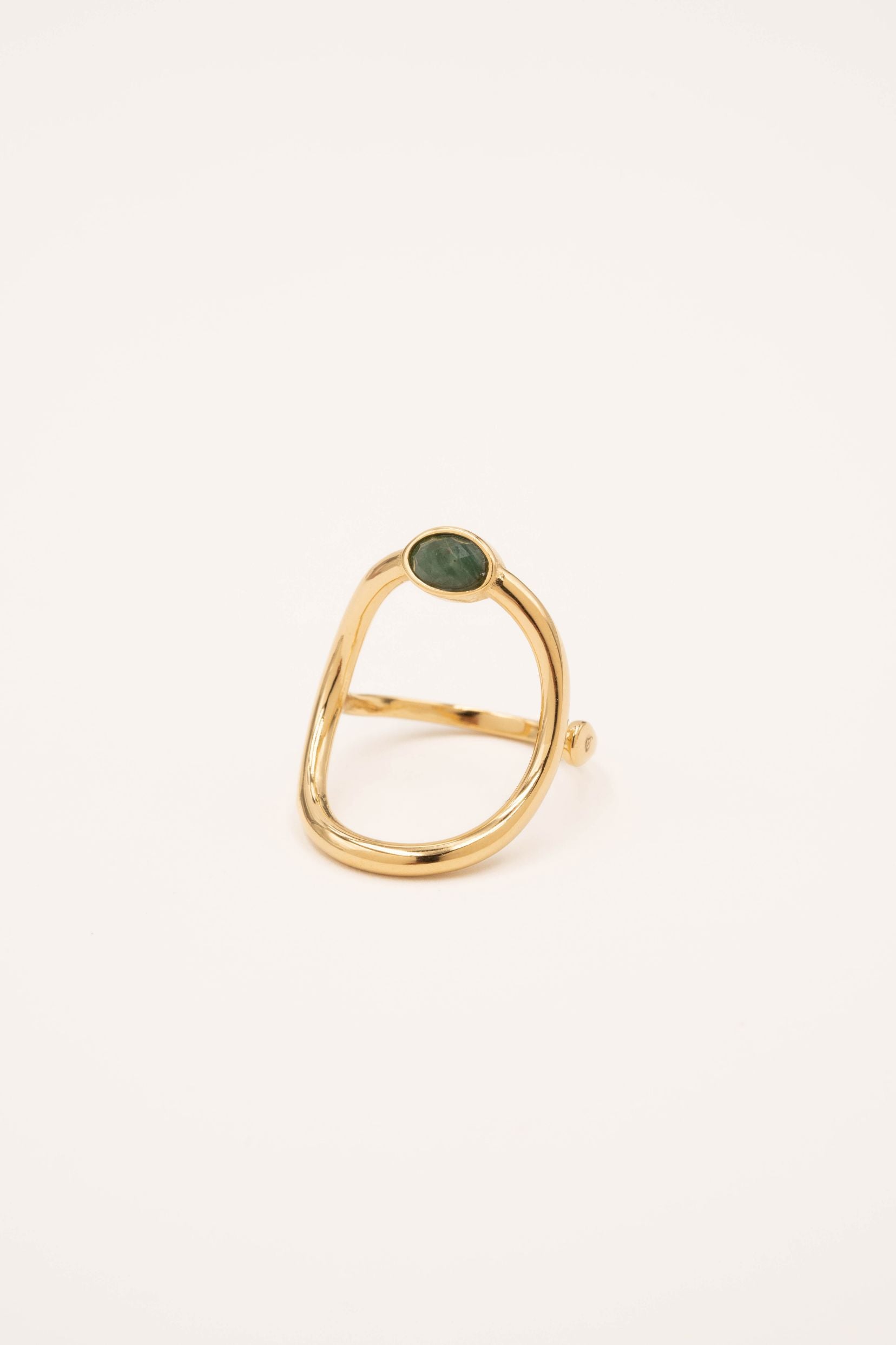 Bague Bohm Paris - Diania Bague Épaisses Bohm Paris Jaspe vert 