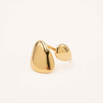 Bague Bohm Paris - Doppio Bague Épaisses Bohm Paris Doré 