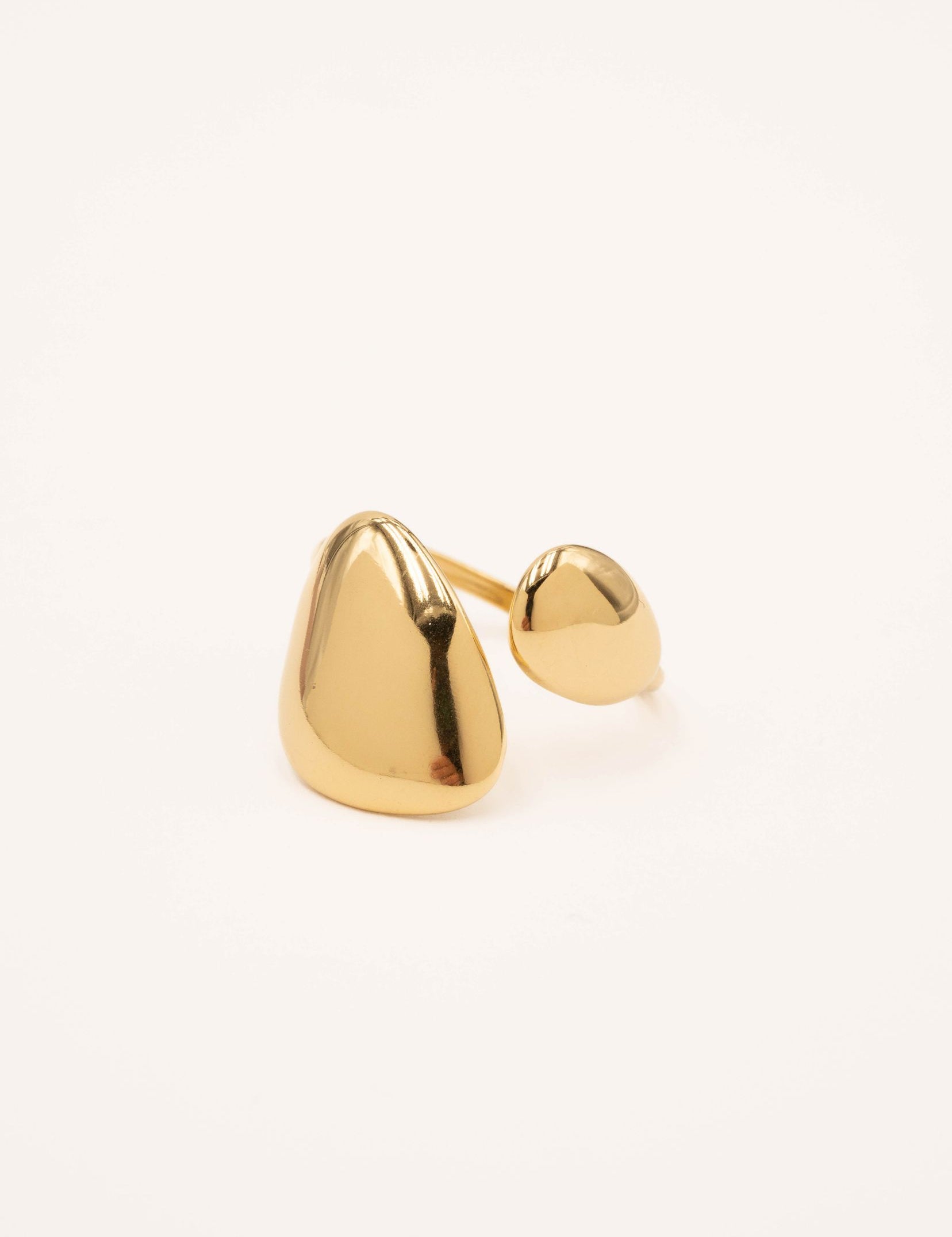 Bague Bohm Paris - Doppio Bague Épaisses Bohm Paris Doré 