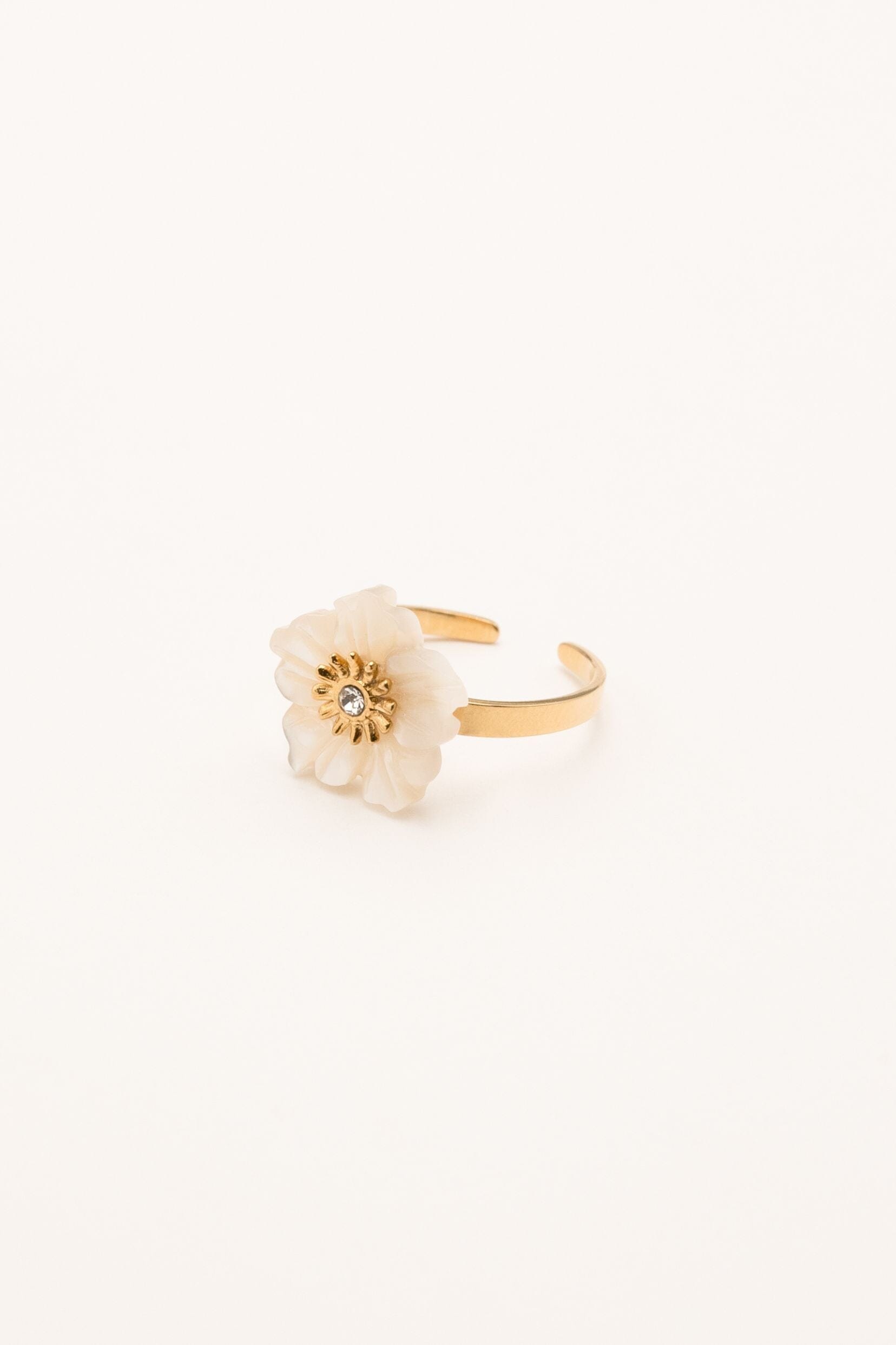 Bague Bohm Paris - Elfie Bohm Paris Nacre blanche 