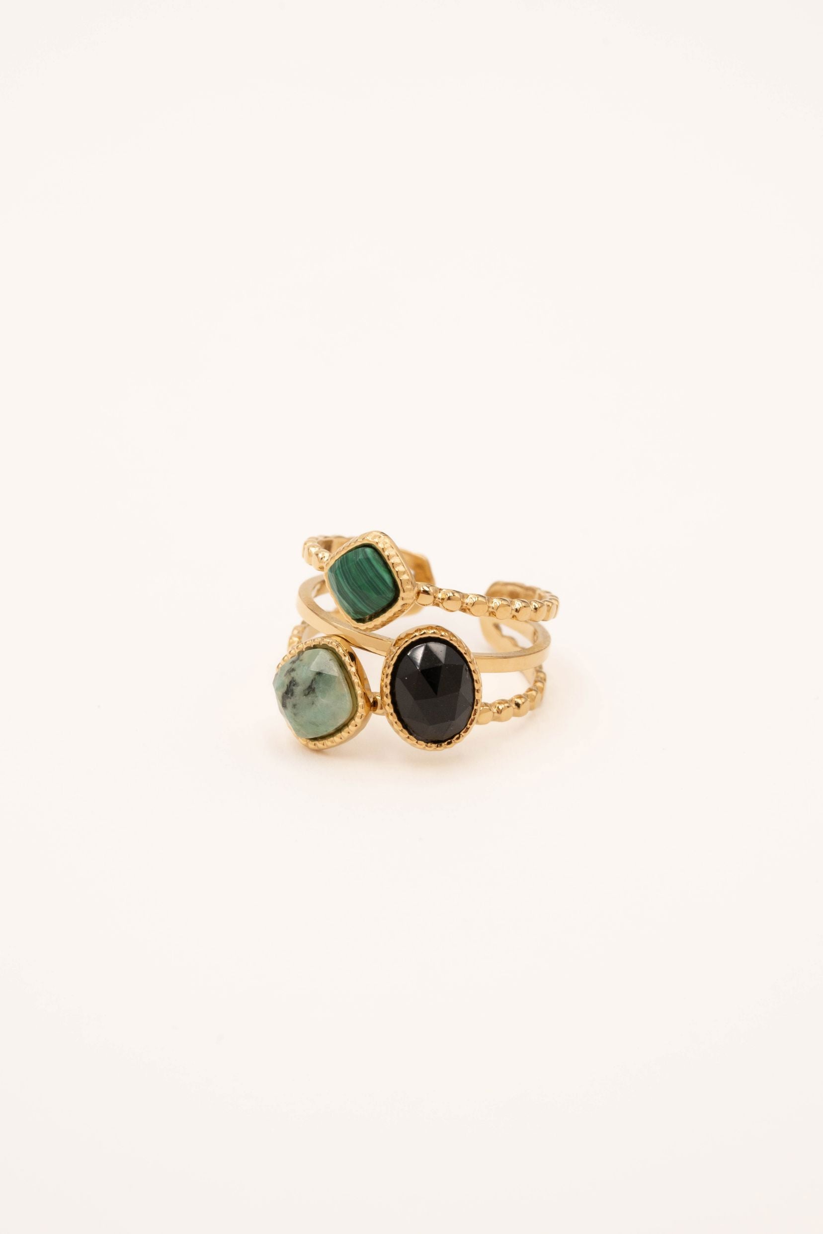 Bague Bohm Paris - Gaïa Bague Épaisses Bohm Paris Onyx 