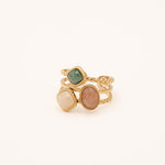 Bague Bohm Paris - Gaïa Bague Épaisses Bohm Paris Quartz fraise 