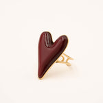 Bague Bohm Paris - Halia Bague Épaisses Bohm Paris Rouge 