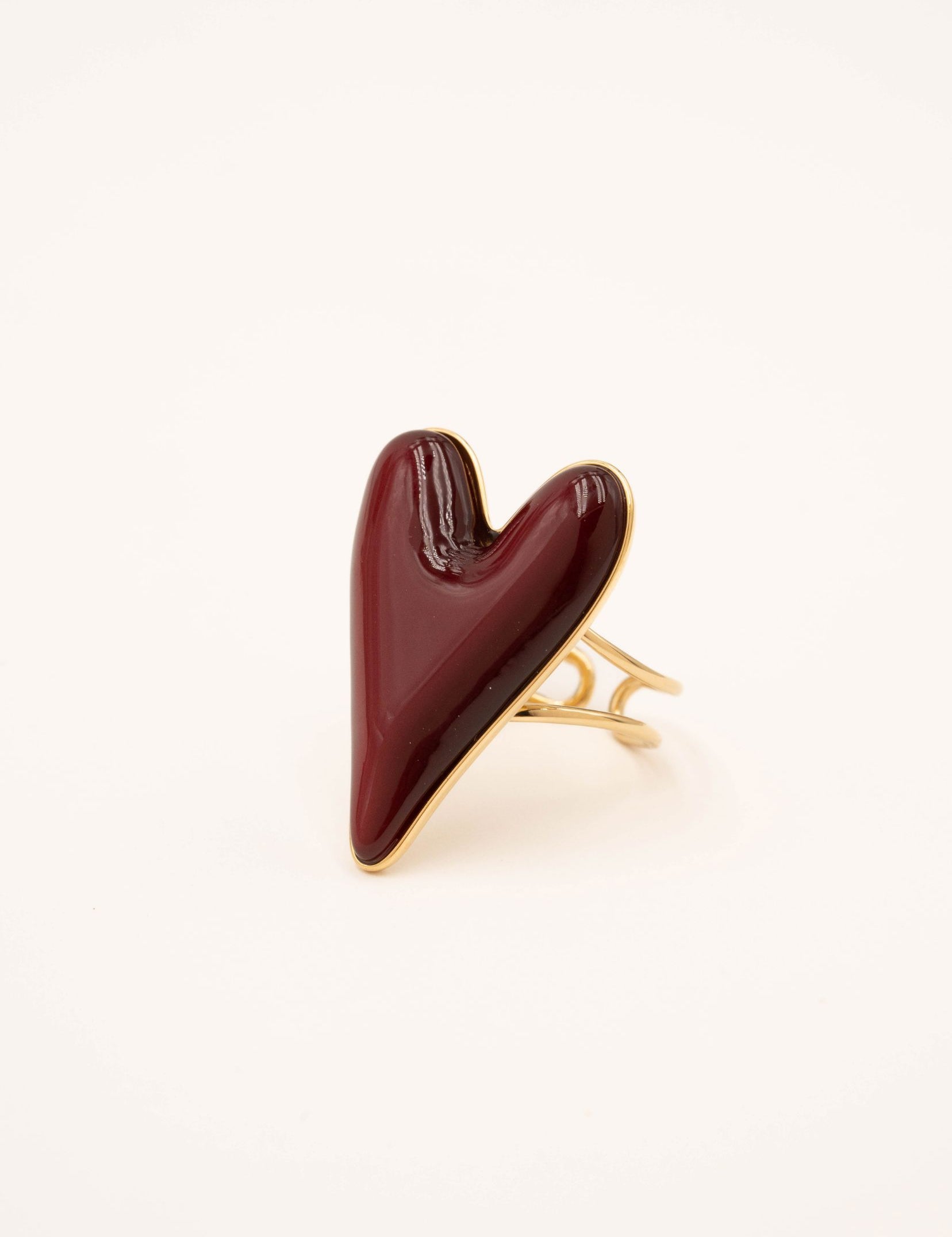 Bague Bohm Paris - Halia Bague Épaisses Bohm Paris Rouge 