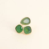 Bague Bohm Paris - Idrissa Bagues Bohm Paris Agate verte 