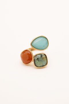 Bague Bohm Paris - Idrissa Bagues Bohm Paris Amazonite 