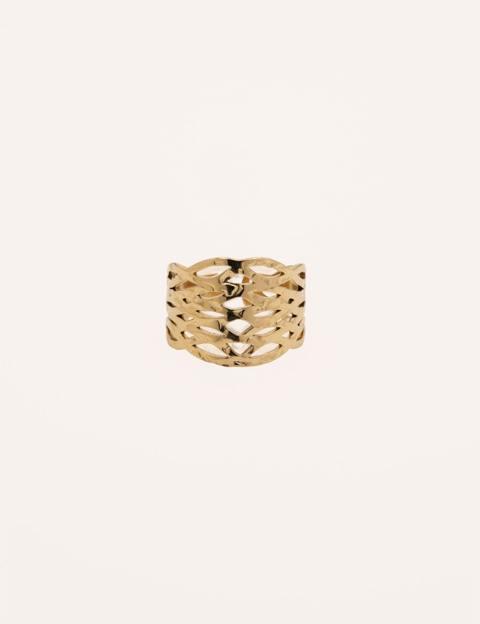 Bague Bohm Paris - Kervallis Bagues Épaisses Bohm Paris Doré 