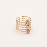 Bague Bohm Paris - Laly Bagues Bohm Paris Jaspe dalmatien 
