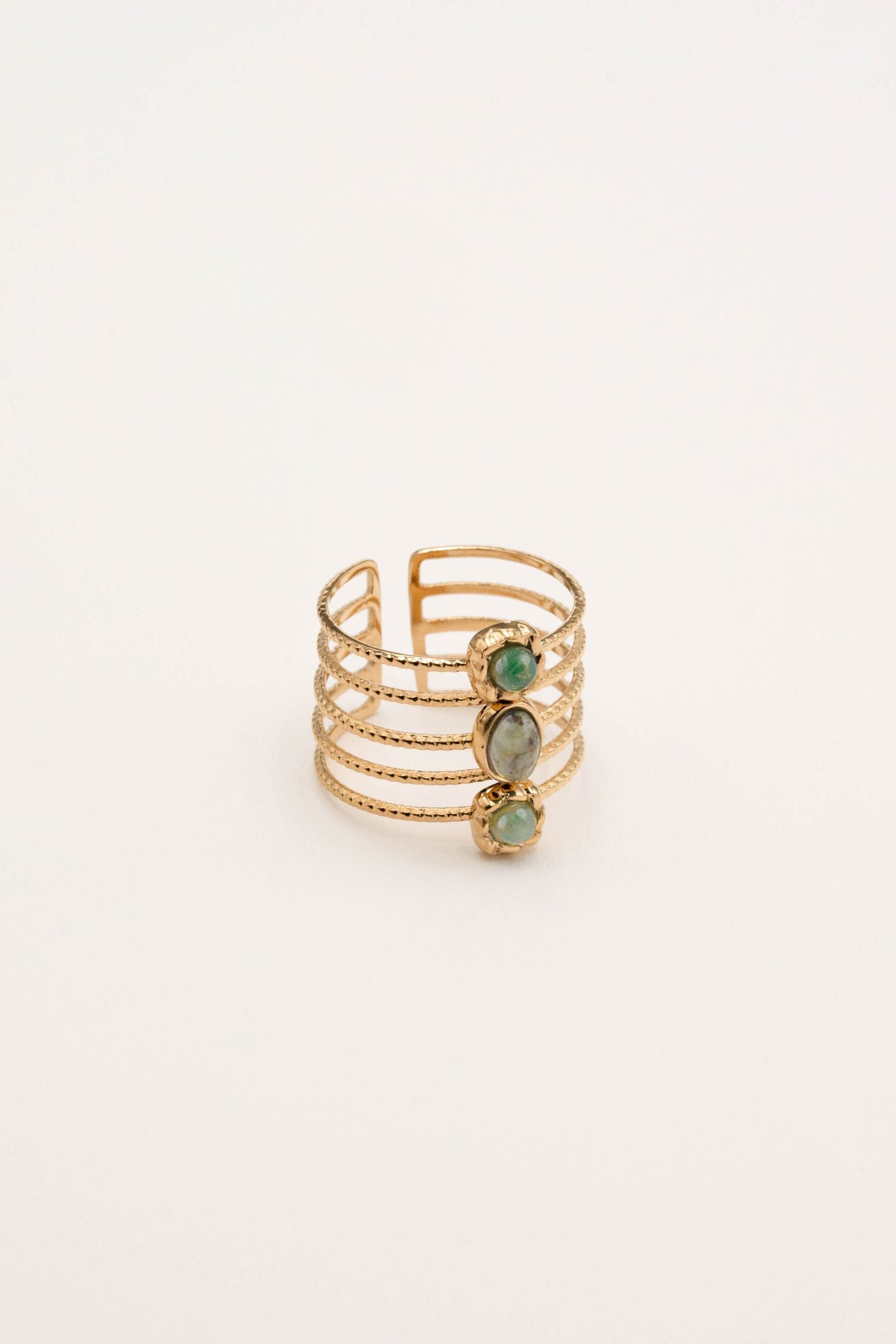 Bague Bohm Paris - Laly Bagues Bohm Paris Turquoise africaine 