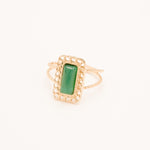 Bague Bohm Paris - Loara Bagues Bohm Paris vert oeil de chat 