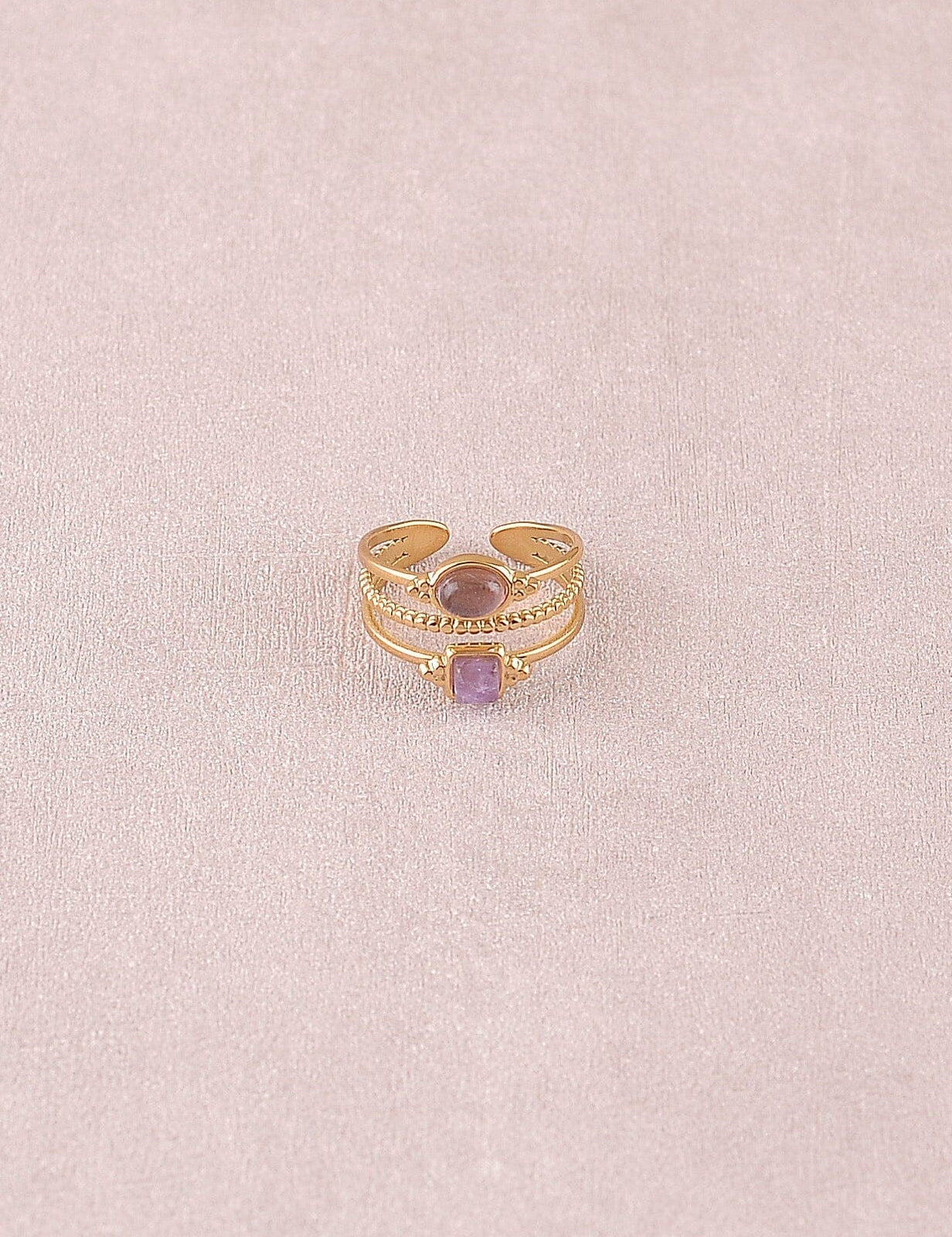 Bague bohm paris - Lunatéssa Bagues Bohm Paris Améthyste 