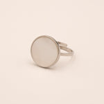 Bague Bohm Paris - Maxine Bague Bohm Paris Argenté Nacre blanche 