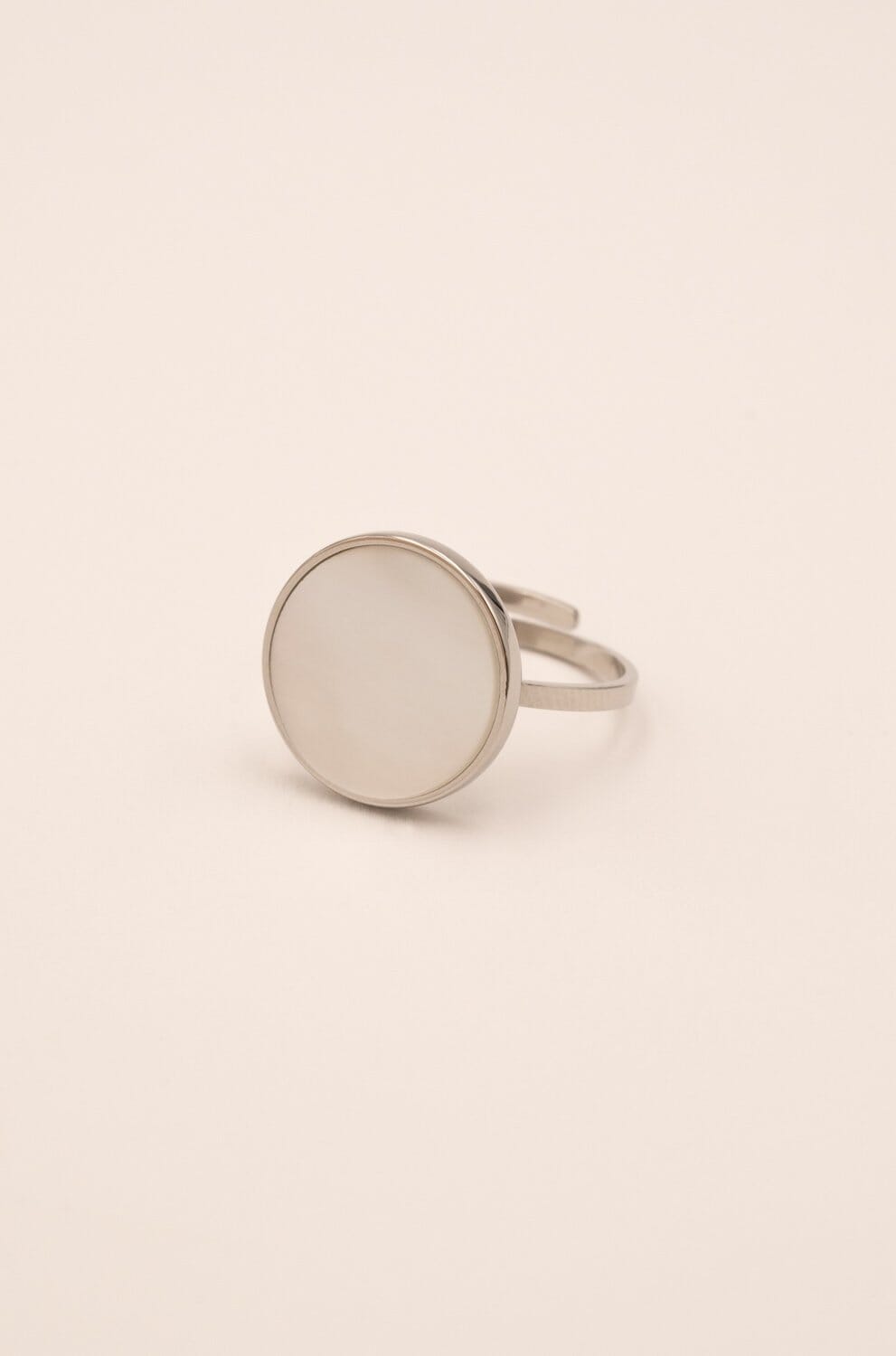 Bague Bohm Paris - Maxine Bague Bohm Paris Argenté Nacre blanche 