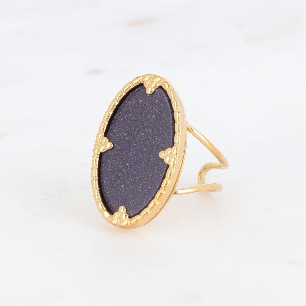 Bague Bohm Paris - Méli Bagues Bohm Paris Sable bleu 