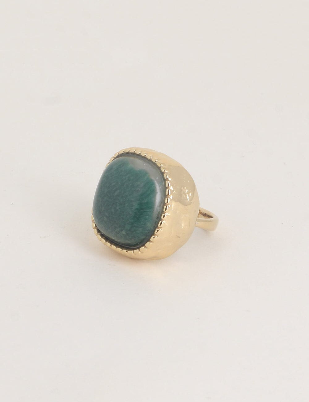 Bague Bohm Paris - Minéra Bagues Épaisses Bohm Paris Jaspe vert 