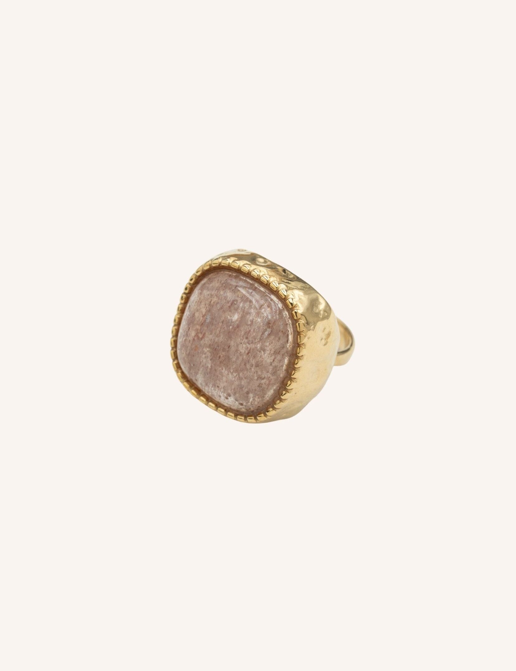 Bague Bohm Paris - Minéra Bagues Épaisses Bohm Paris Quartz fraise 