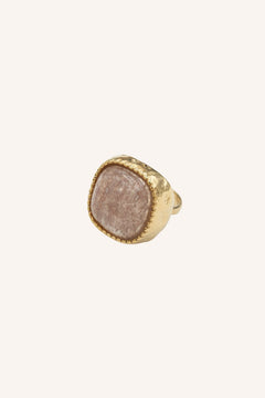 Bague Bohm Paris - Minéra Bagues Épaisses Bohm Paris Quartz fraise 