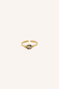 Bague Bohm Paris - Naelia Bagues Fines Bohm Paris Jaspe dalmatien 