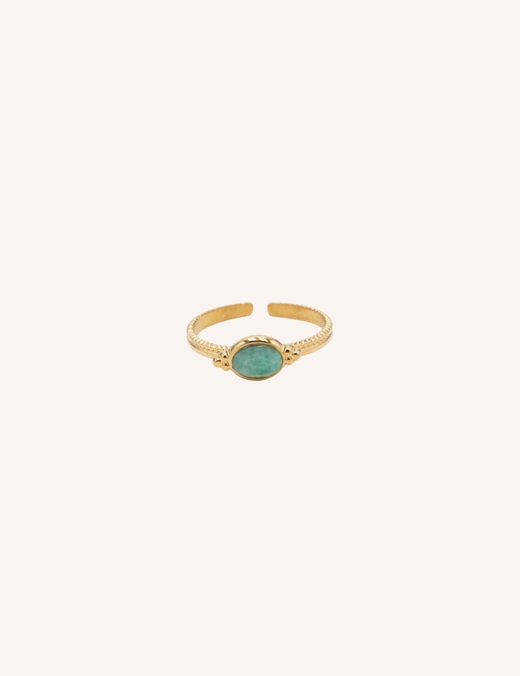 Bague Bohm Paris - Naelia Bagues Fines Bohm Paris Jaspe vert 