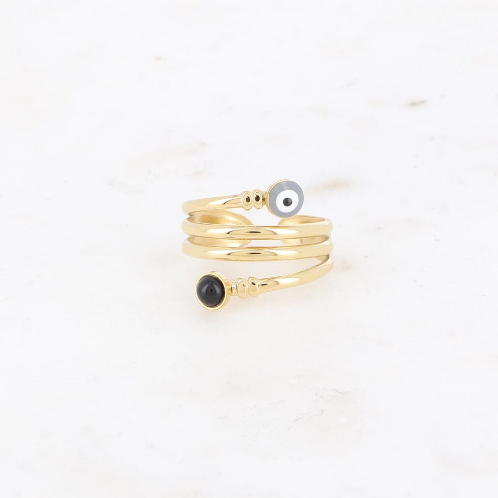 Bague Bohm Paris - Nérina Bagues Multi rangs Bohm Paris Noir 