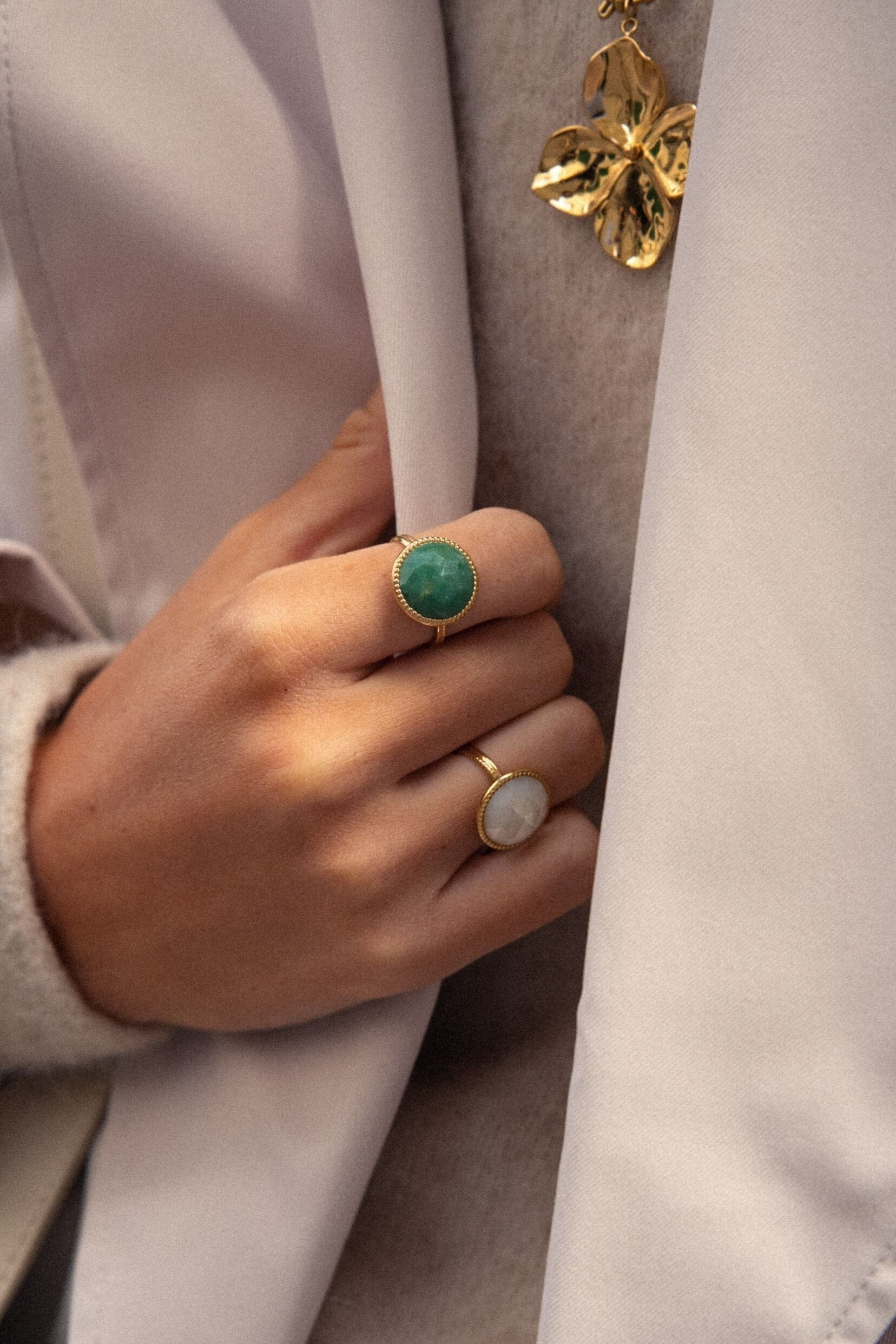 Bague Bohm Paris - Opaline Bagues Fines Bohm Paris 