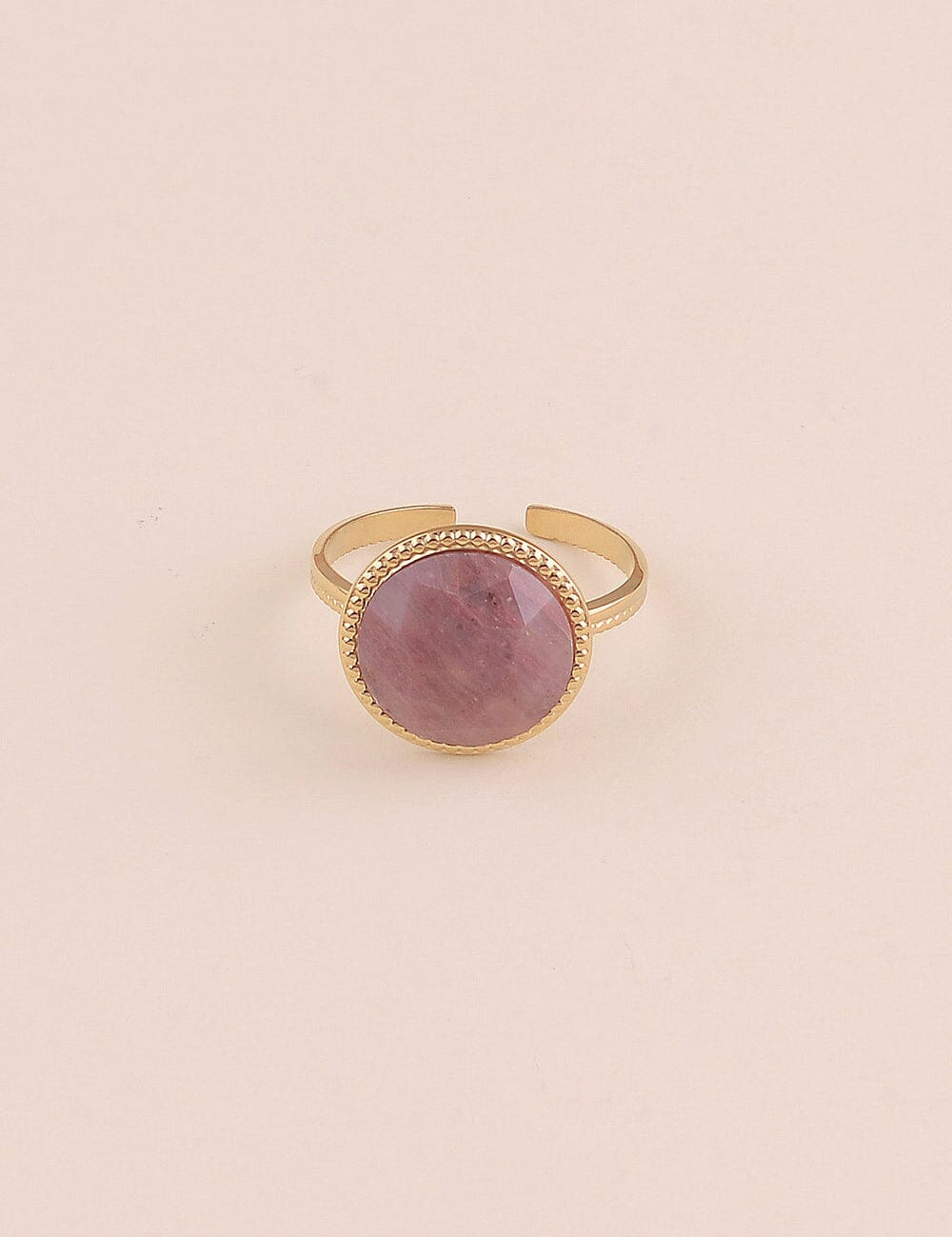 Bague Bohm Paris - Opaline Bagues Fines Bohm Paris Rhodonite 