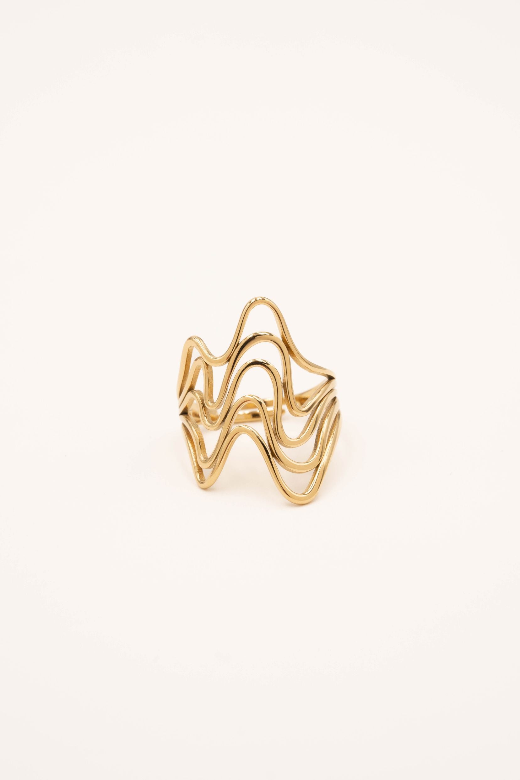Bague Bohm Paris - Oriane Bague Épaisses Bohm Paris Doré 