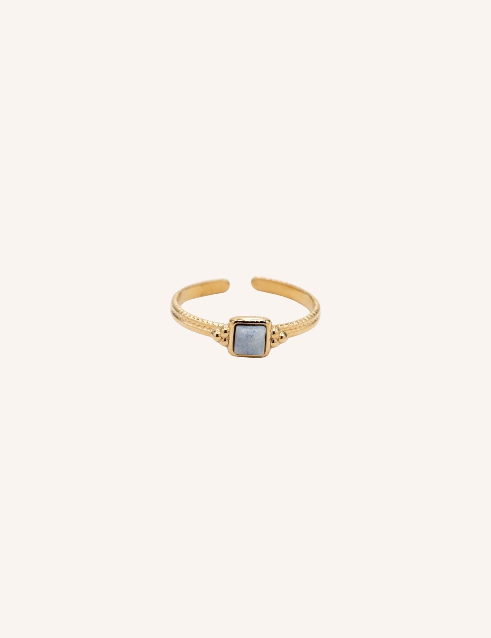 Bague Bohm Paris - Orlya Bagues Fines Bohm Paris Aventurine bleue 