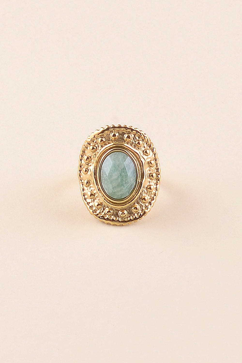 Bague Bohm Paris - Rosaliane Bagues Épaisses Bohm Paris Amazonite 