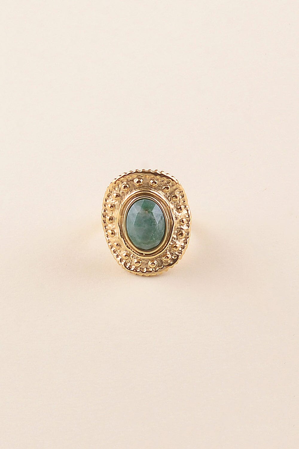 Bague Bohm Paris - Rosaliane Bagues Épaisses Bohm Paris Jaspe vert 