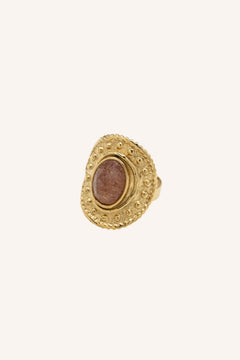 Bague Bohm Paris - Rosaliane Bagues Épaisses Bohm Paris Quartz fraise 