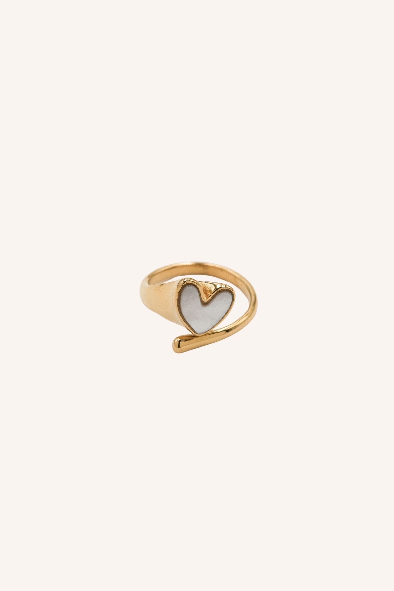 Bague Bohm Paris - Velya Bagues Épaisses Bohm Paris Nacre blanche 