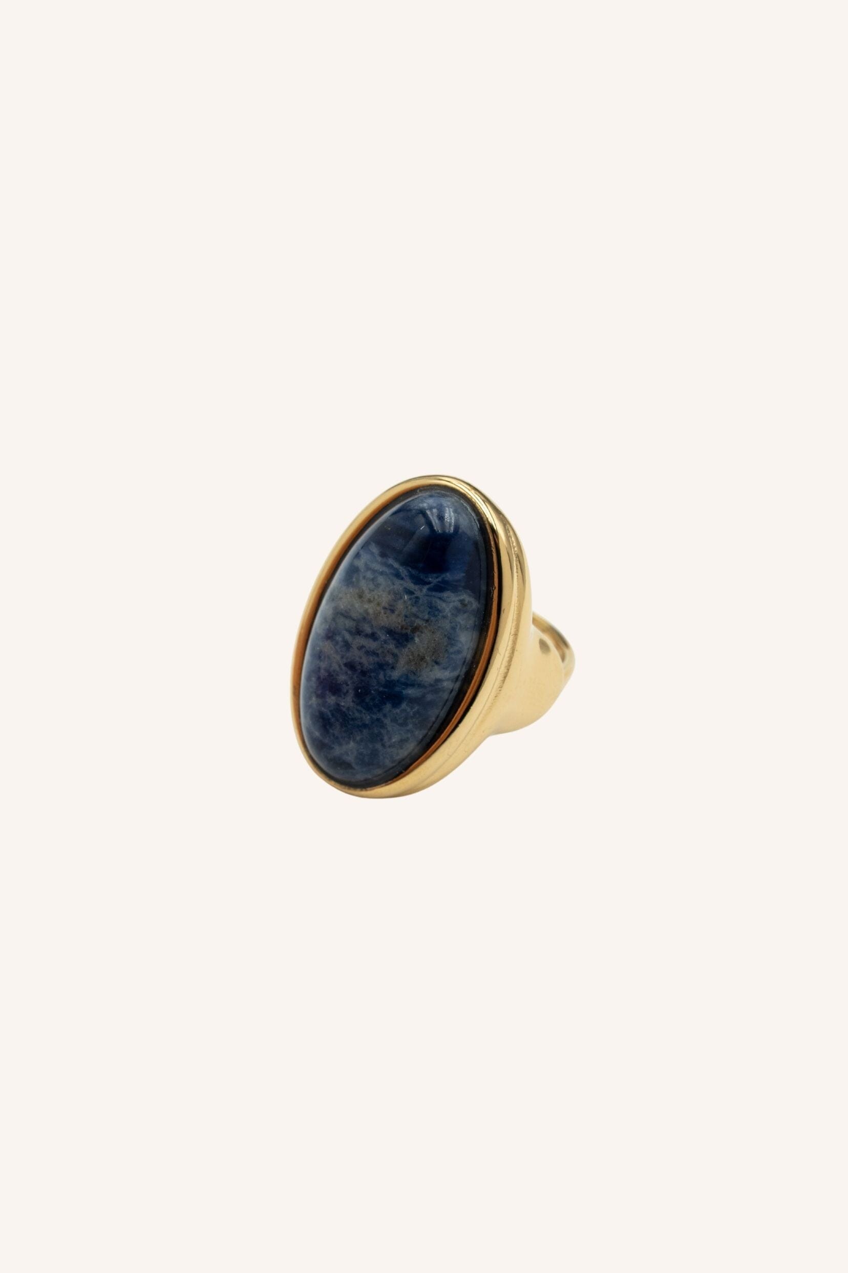 Bague Bohm Paris - Venisia Bagues Épaisses Bohm Paris Sodalite 