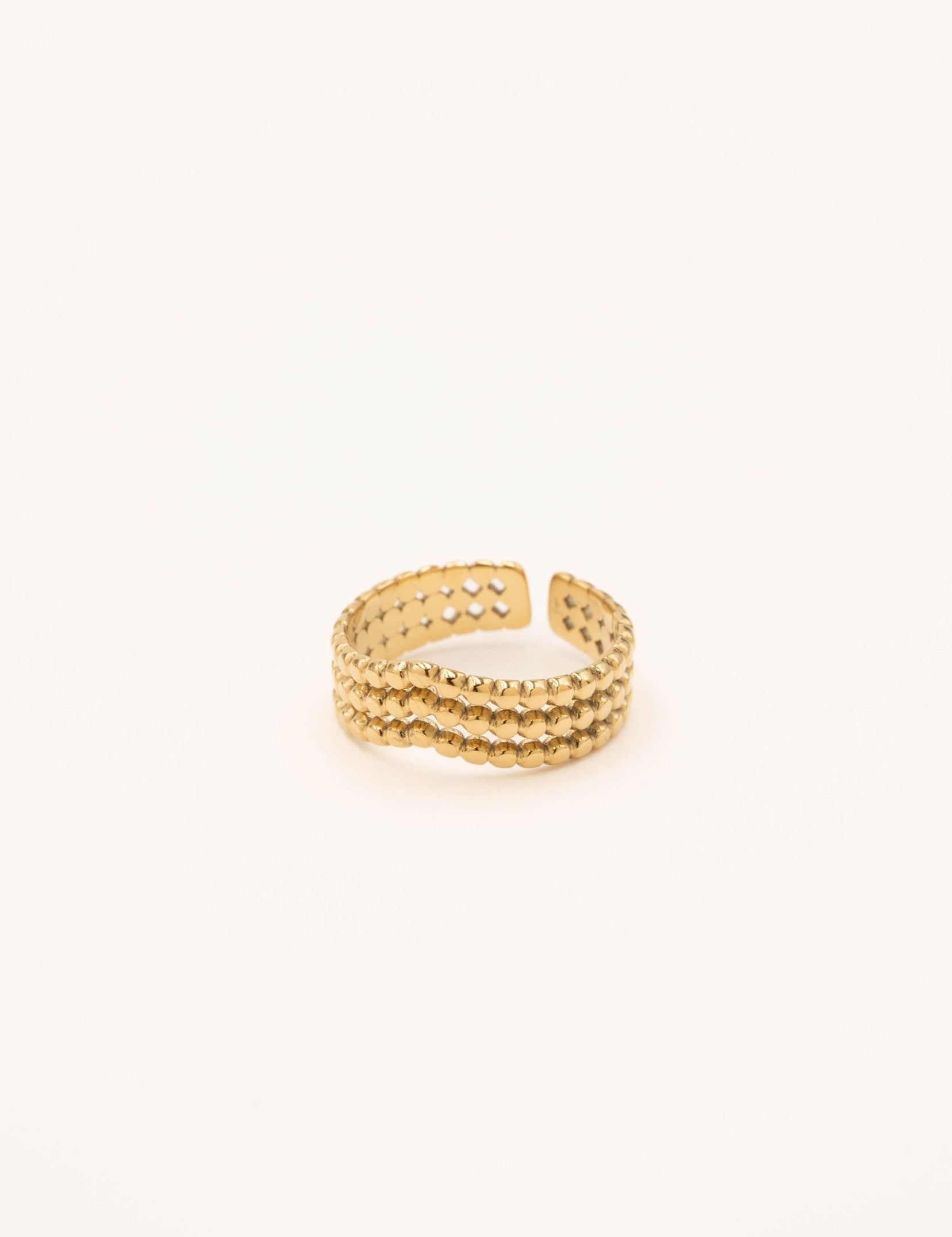 Bague Bohm Paris - Vionia Bague Épaisses Bohm Paris Doré 